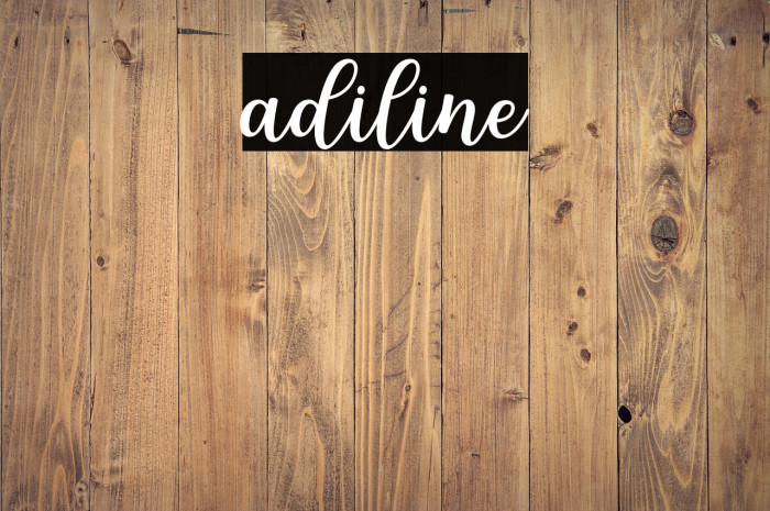 adiline Example 3
