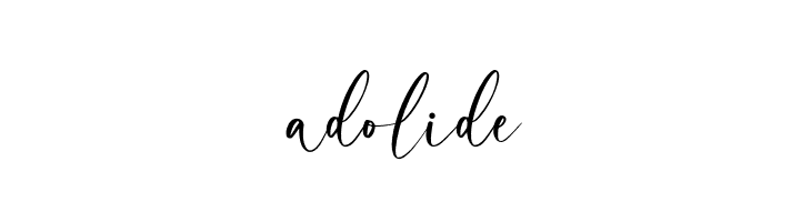 adolide  नि: शुल्क फ़ॉन्ट्स डाउनलोड