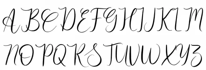 adolide Schriftart Groß