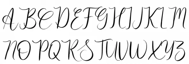 adolide Schriftart Groß