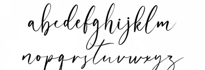 adolide خط أحرف صغيرة