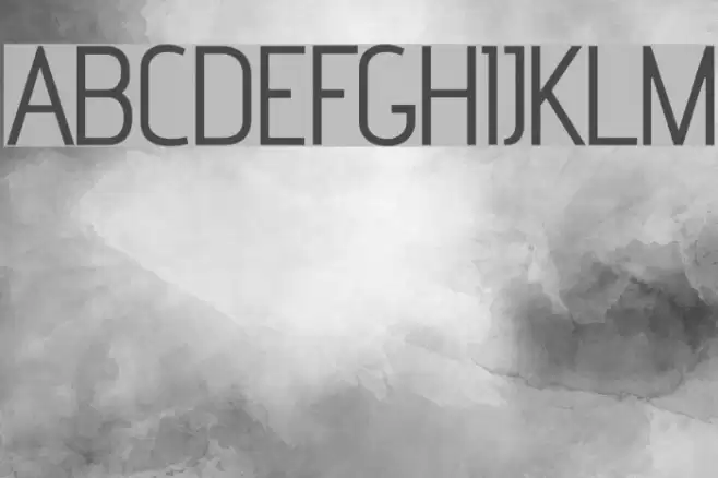 advent Bold Font examples