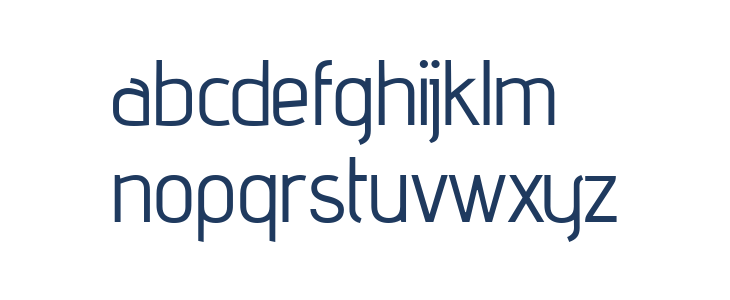 advent Bold Lowercase