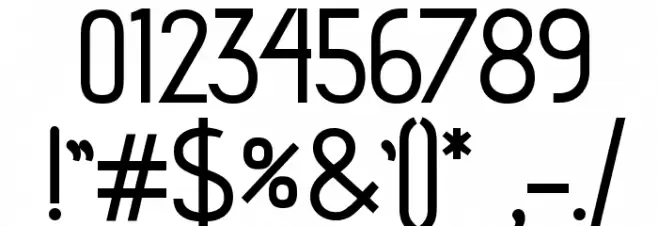 advent Extra Bold Font OTHER CHARS