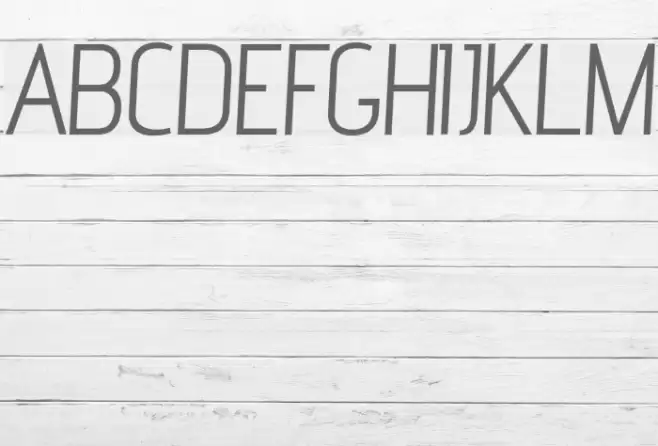 advent Oblique Font examples