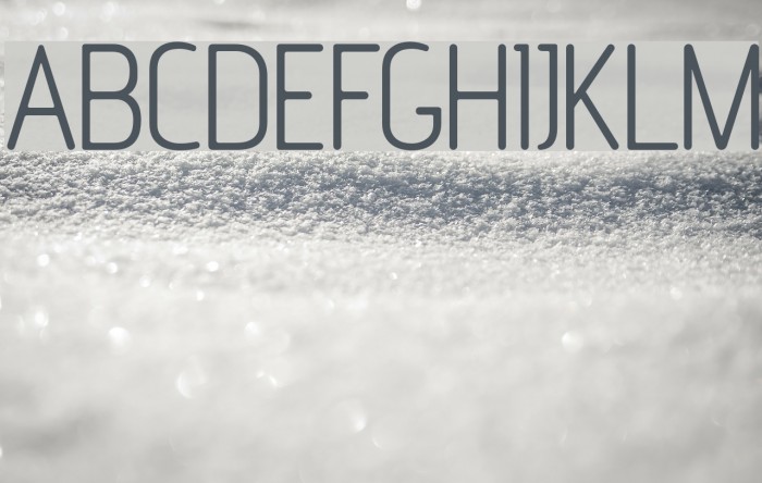 advent Rounded Font examples