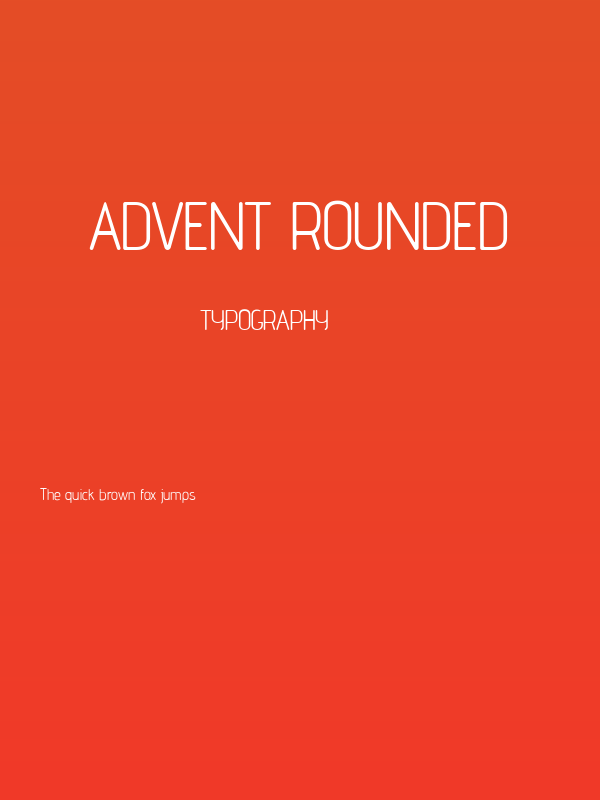 advent Rounded Poster