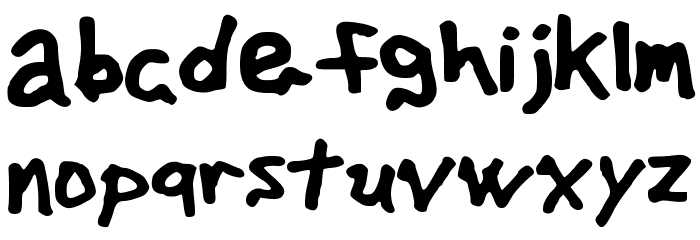advertisingphilfont Font LOWERCASE