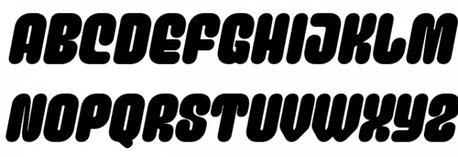 AENOS Italic Polices MAJUSCULES