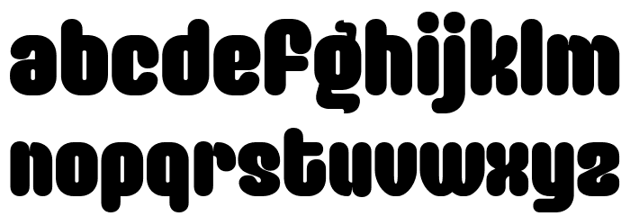 AENOS Regular Font LOWERCASE