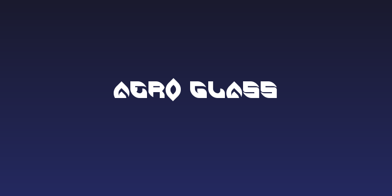 AERO GLASS Social Header