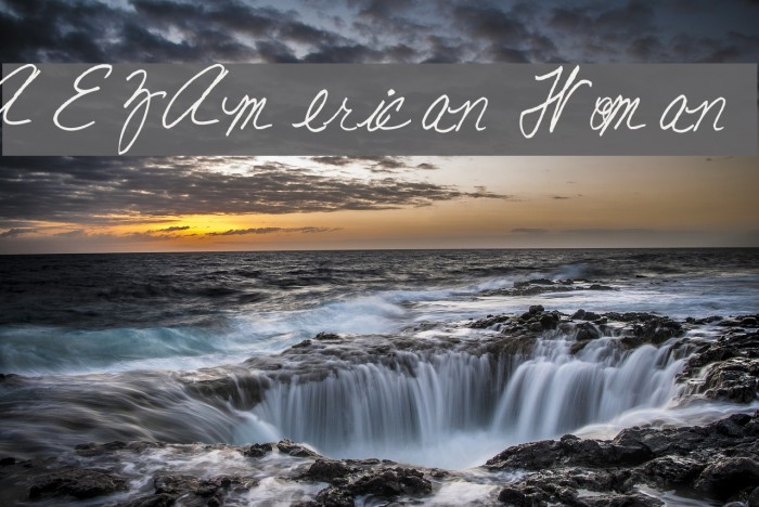 AEZ American Woman Example 2