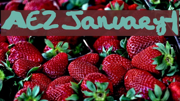 AEZ January-1 Caratteri examples