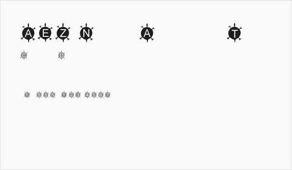 AEZ Native American Turtle Business Card