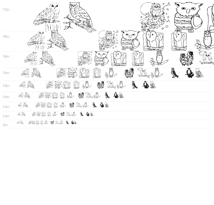 AEZ Owls for Traci Waterfall