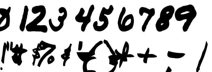 AEZ Traci's Handwriting Font OTHER CHARS