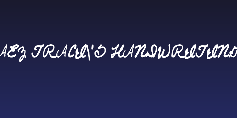 AEZ Traci's Handwriting Social Header
