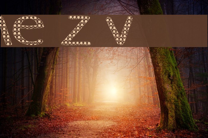 AEZ Vanity Font examples