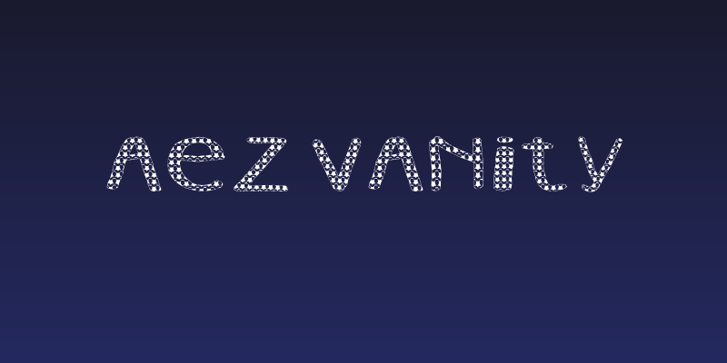 AEZ Vanity Social Header