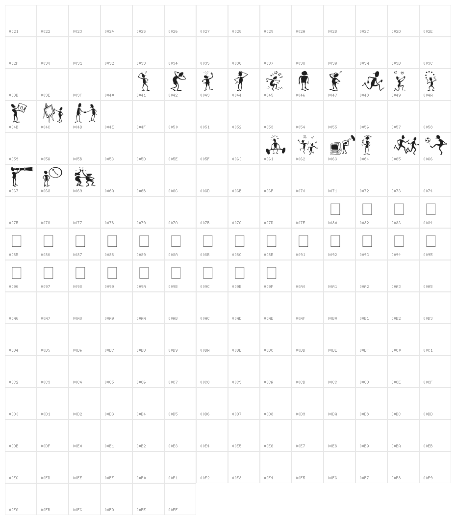 AEZ Where's Harry? Character Map