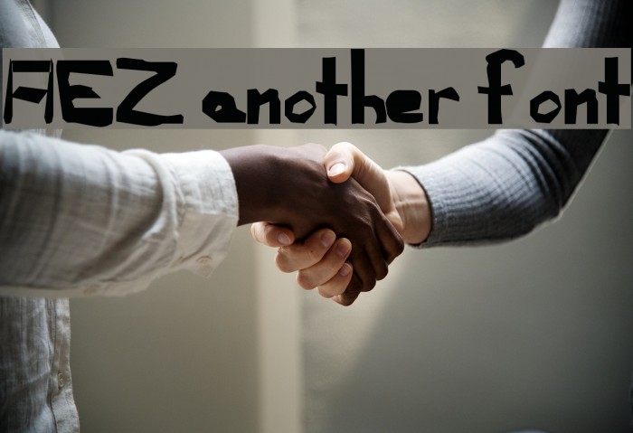 AEZ another font Font examples