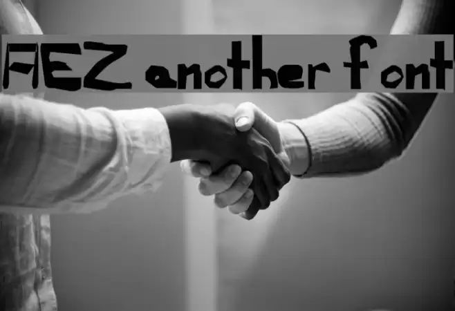 AEZ another font 字体 examples