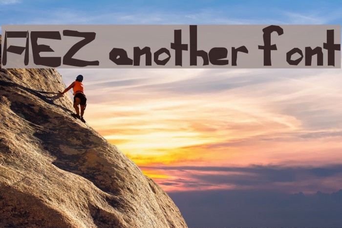 AEZ another font Font examples