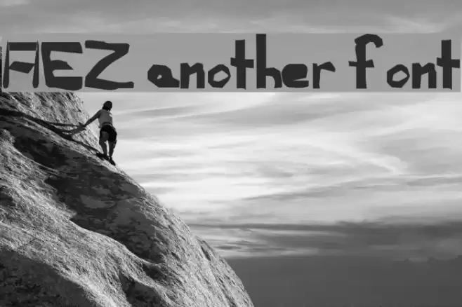 AEZ another font 字体 examples