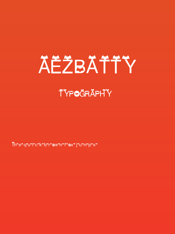 AEZ batty Poster