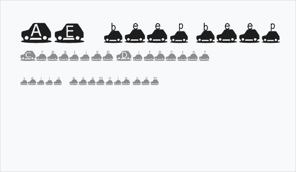 AEZ beep beep! Business Card