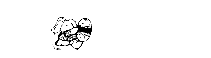 AEZ bunnies Font