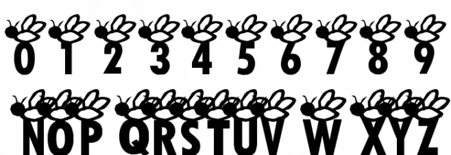 AEZ buzz buzz Font OTHER CHARS