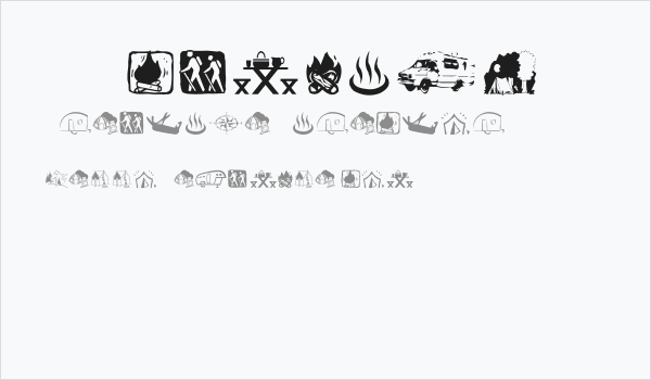 AEZ camping Business Card