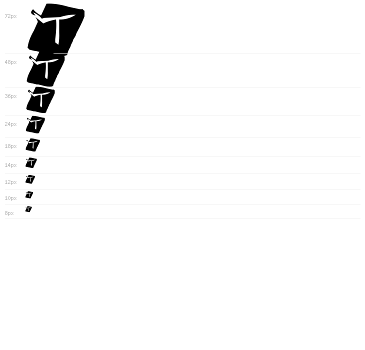 AEZ chalkboard Waterfall