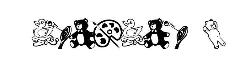 AEZ classical toys Font