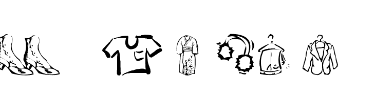 AEZ clothes Font