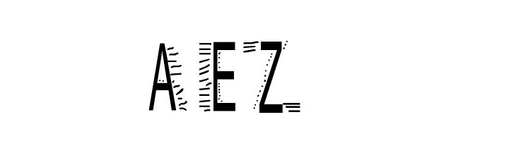 AEZ dazzle me  baixar fontes gratis