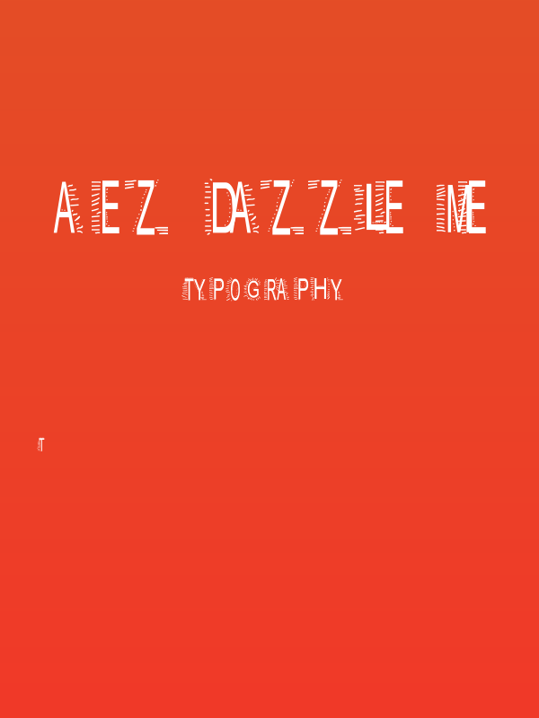 AEZ dazzle me Poster