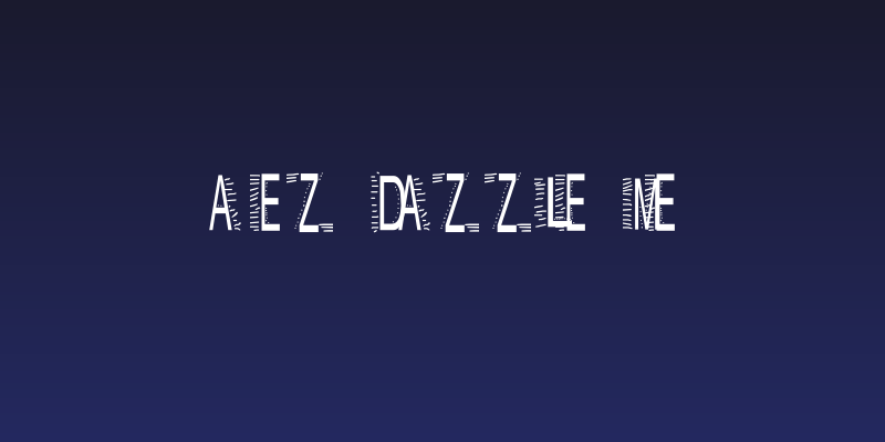 AEZ dazzle me Social Header