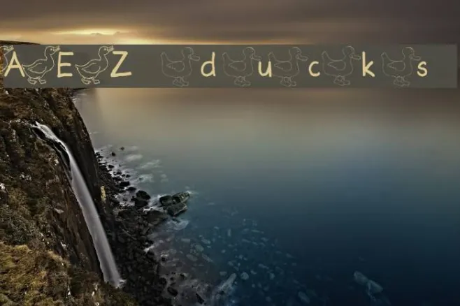 AEZ ducks Example 1