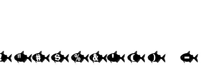 AEZ goldfish Font OTHER CHARS