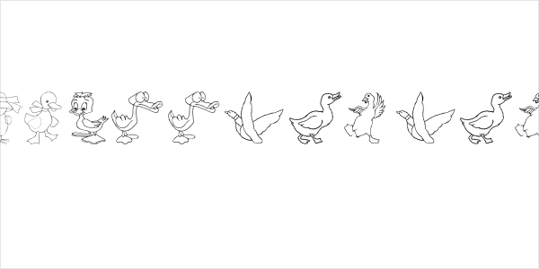 AEZ here ducky, ducky Logo