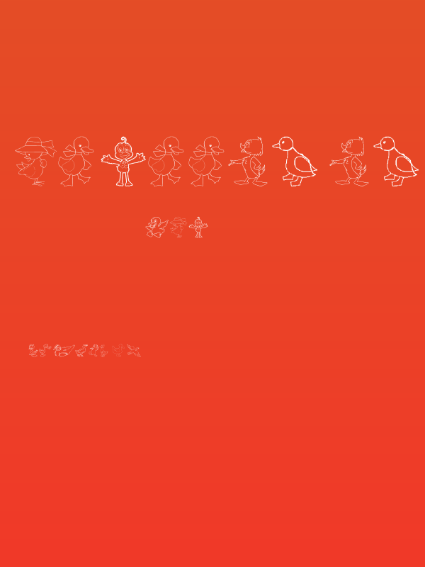 AEZ here ducky, ducky Poster