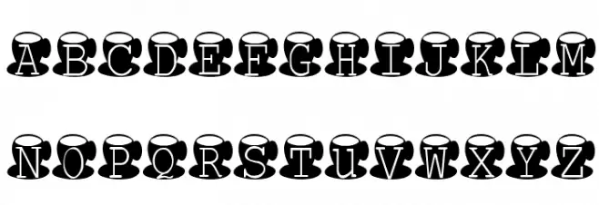 AEZ mmm caffeine Schriftart Groß