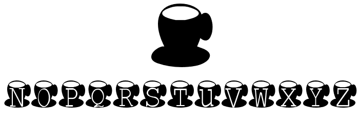 AEZ mmm caffeine Font LOWERCASE