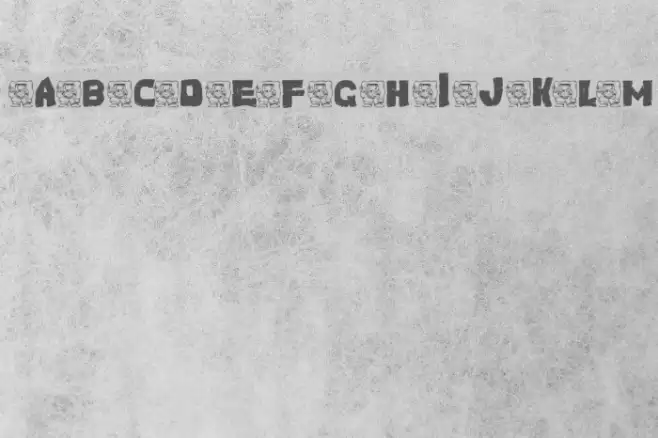 AEZ monster Font examples