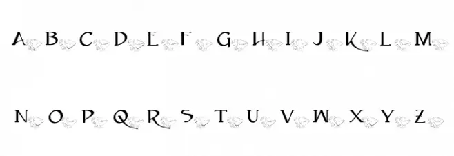 AEZ mother daughter ducks Font UPPERCASE