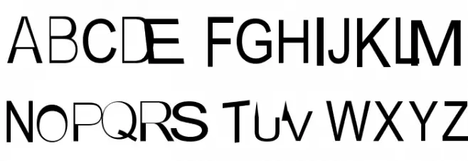 AEZ not your mom's ariel font Шрифта ВЕРХНИЙ