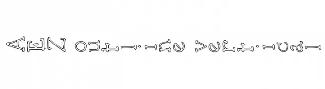 AEZ outline vertical  baixar fontes gratis