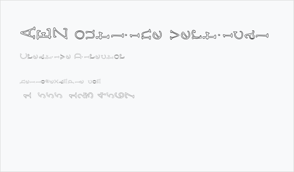 AEZ outline vertical Business Card